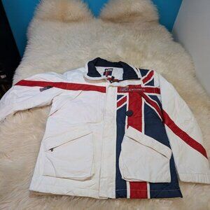 Ask Enquired British Flag Japanese Streetwear Jacket Size Small